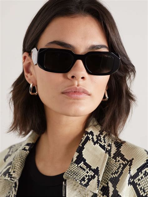 oversized prada glasses|prada sunglasses for small face.